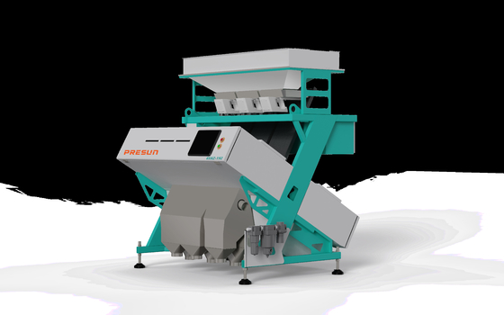 High Output 3 Chutes Color Sorter Online Ccd Factory Rice Color Sorter Machine Wheat Rice Optical Infared Sorting Mach