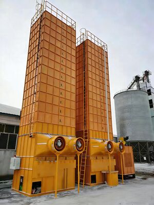 Καλή τιμή 14000m3/h Αραβόσιτο 30T Μηχανή στεγνωτήρα καλαμποκιού έμμεσης θέρμανσης σε απευθείας σύνδεση