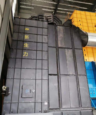 Καλή τιμή Μεγάλο αυτόματο τρέχοντας μαύρο χρώμα φούρνων φλοιών ορυζώνα καυστήρων φλοιών ρυζιού ικανότητας σε απευθείας σύνδεση