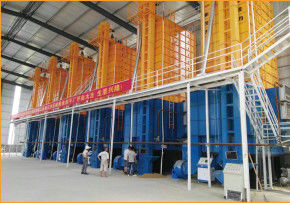 Batch Type 210 Tons Vertical Paddy Dryer Machine Manual Control