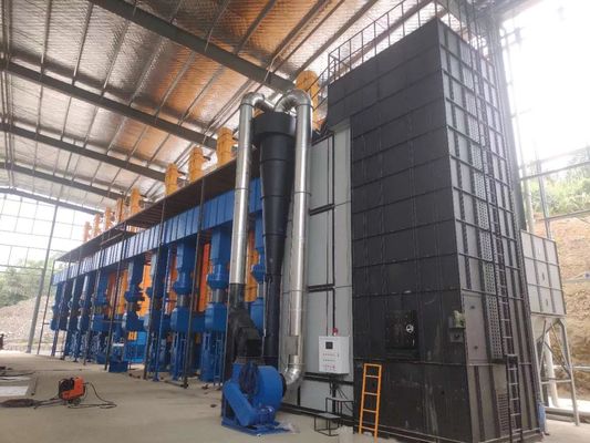 200 Tons Indirect Heating Rice Husk Furnace Dryer  Computerized Control