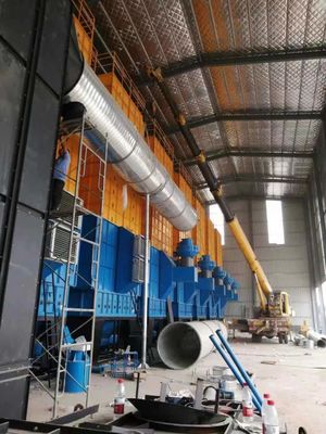 500 Tons Paddy Parboiling And Drying Machine Two Husk Furnace