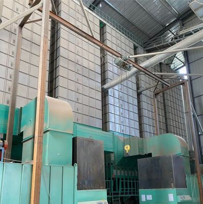 Heat Pump Corn Dryer Machine 35 Tons Vertical Grain Dryer with 2900*2260*12700mm Dimension and 21.7kw Power