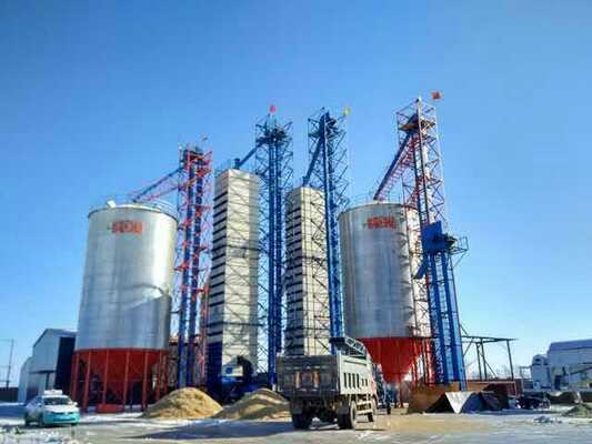 Καλή τιμή 200tpd θερμότητας ανακύκλωσης ρυζιού ξηρότερη άμεση αποθήκευση ορυζώνα μύλων ακατέργαστη σε απευθείας σύνδεση