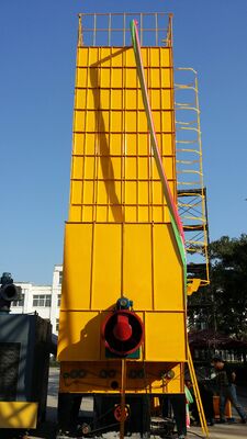 Εύκολος χρησιμοποιημένος αραβόσιτου αποξηραντικών μηχανών 15T τύπος χρώματος ικανότητας κίτρινος και μπλε