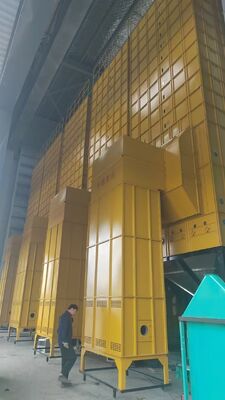 Καλή τιμή Μικτή γεωργική ξηρότερη μηχανή τύπων ροής με διπλούς φυγοκεντρικούς ανεμιστήρες & 8 κανάλια σιταριού σε απευθείας σύνδεση