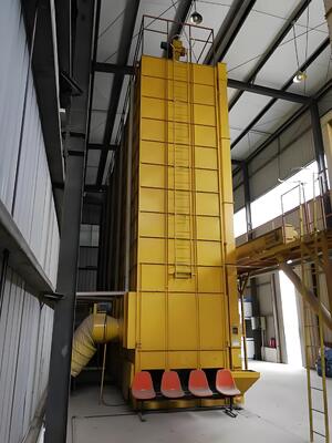 Καλή τιμή Αυτόματος Έλεγχος Ξηραντήριο Σιτηρών Τύπου Παρένθεσης με Καυστήρα Φλοιού Χωρητικότητα 15 Τόνων σε απευθείας σύνδεση