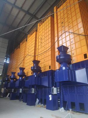 200 Tons Automatic Rice Raw Paddy Dryer Low Temperature Drying